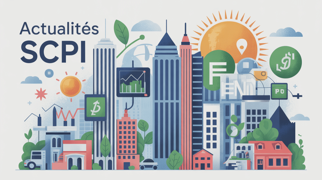 actualités SCPI illustration marché immobilier durable