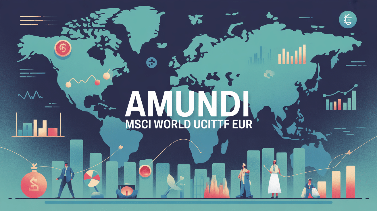 amundi msci world ucits etf eur carte boursière secteurs graphiques