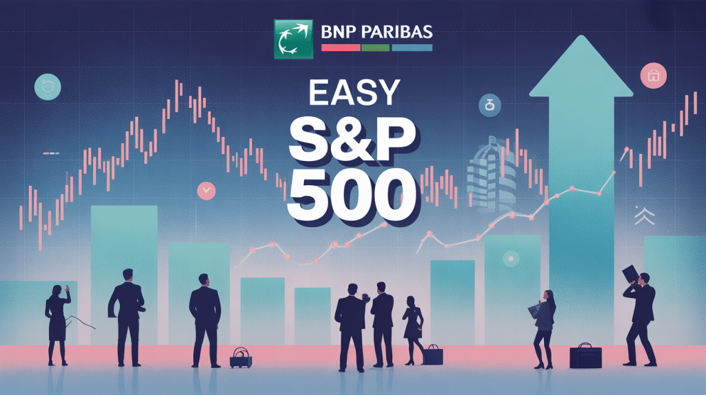 Illustration bnp paribas easy s&p 500 cours investissement marché américain