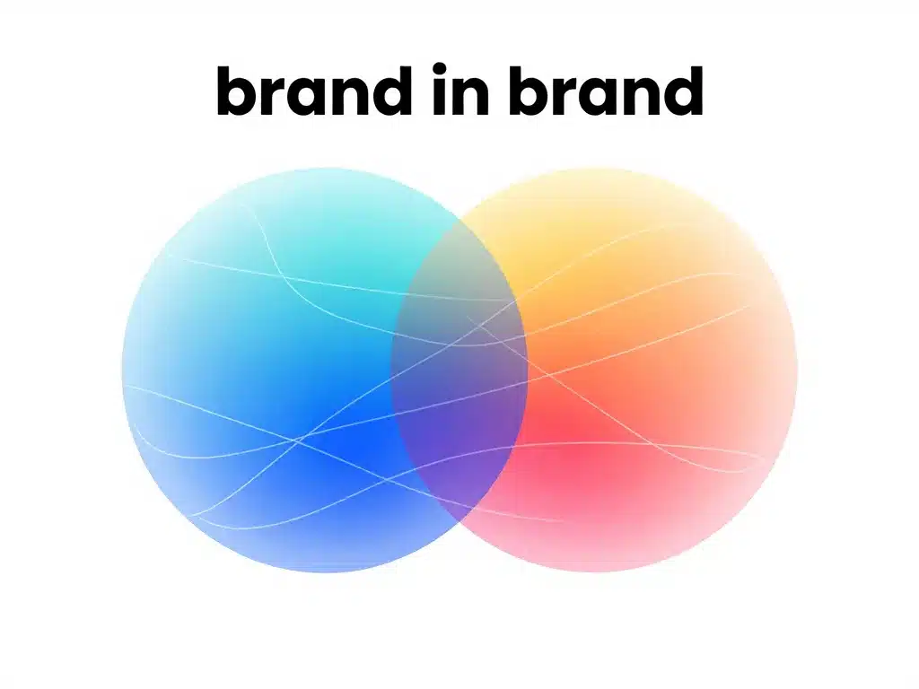 brand in brand integration marques spheres abstraites