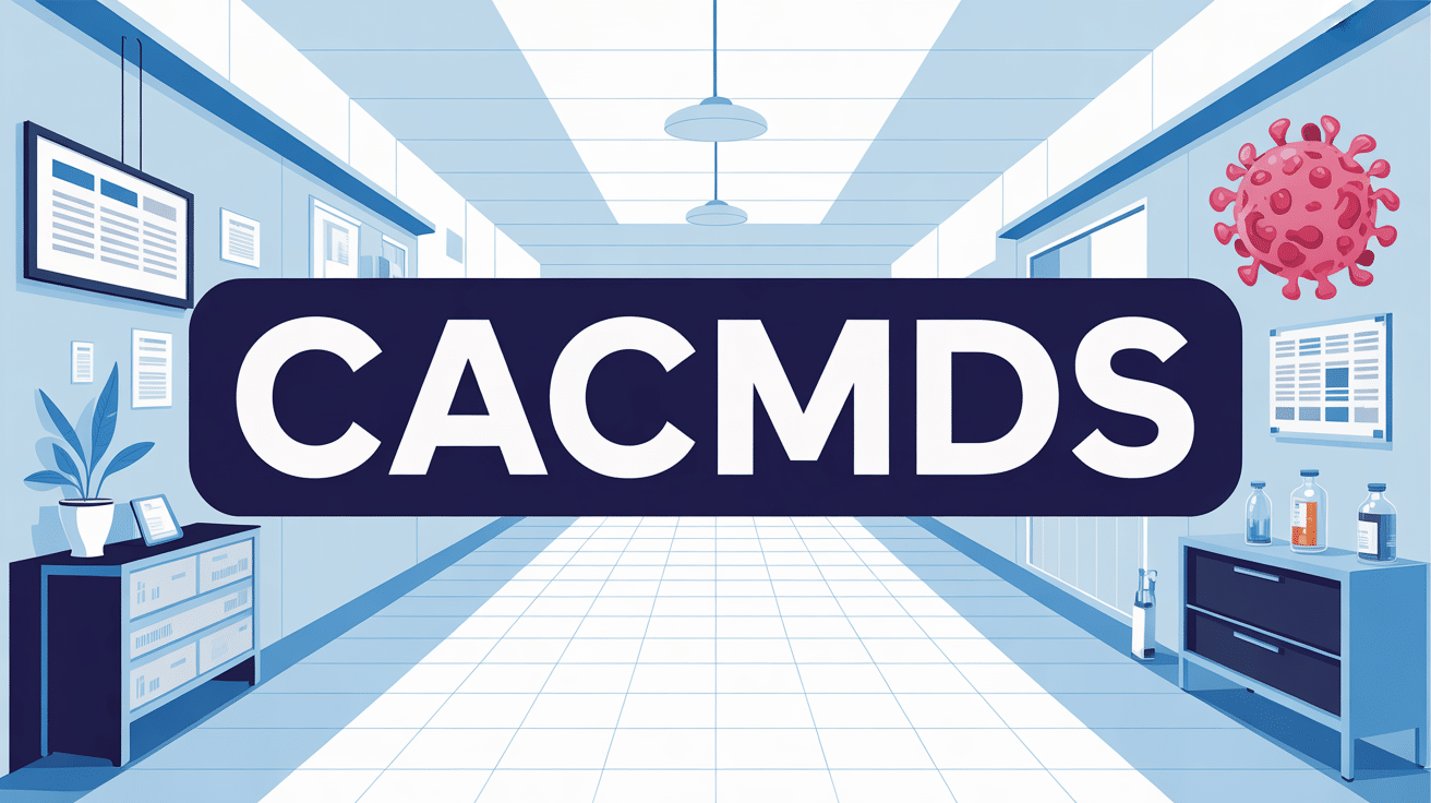 Illustration code cacmds organisation données médicales