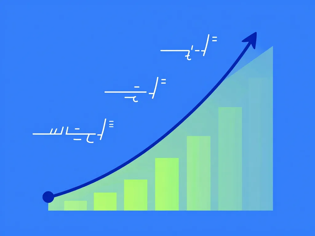 calcul du taux de croissance diagramme conceptuel