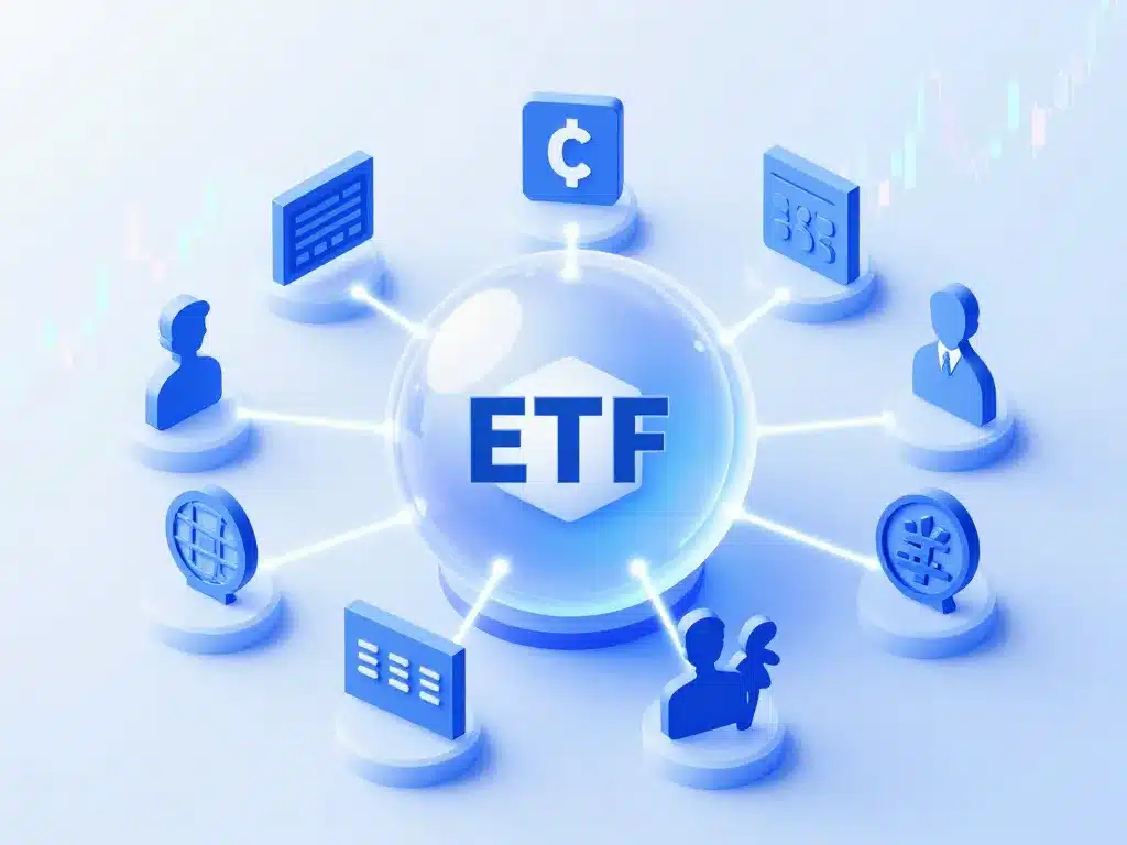 diagramme concept cours bnp paribas easy s&p 500 etf fonctionnement
