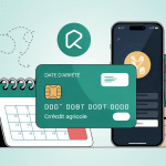 date d'arrêté carte debit differe credit agricole sur illustration banque