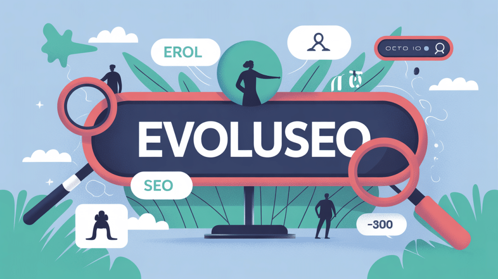 Illustration SEO evoluseo mot clé rare