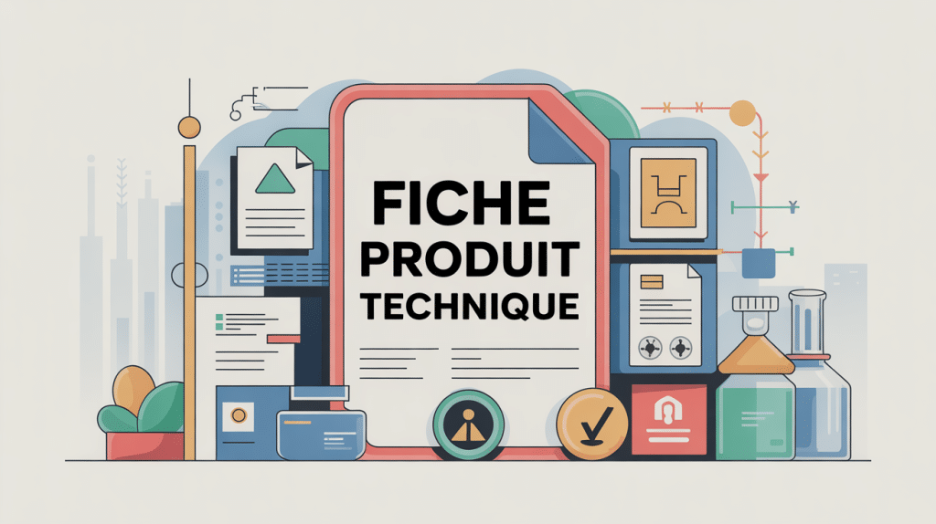 Illustration centrale fiche produit technique