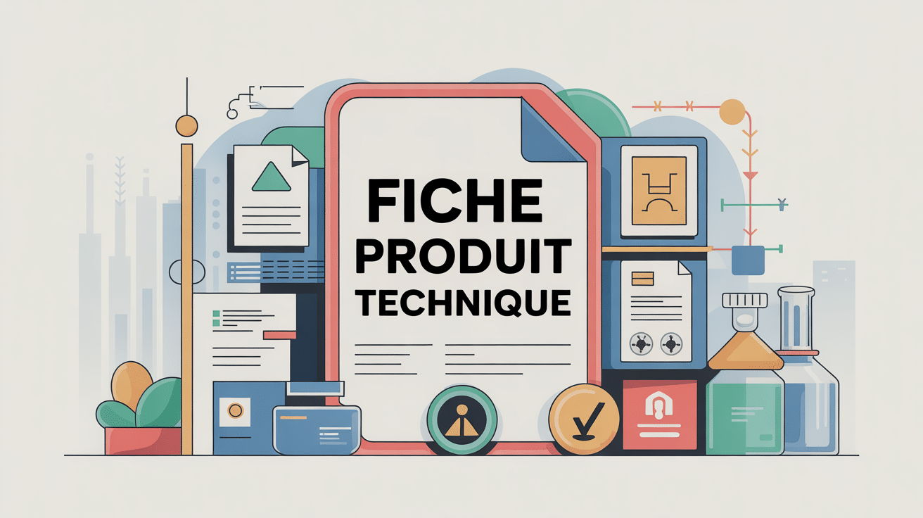 Illustration centrale fiche produit technique