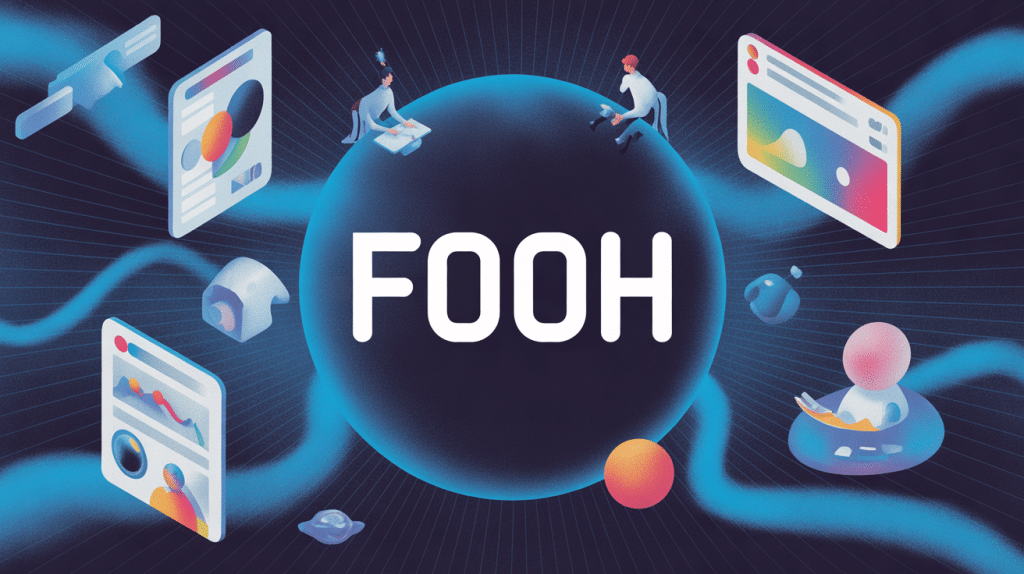 illustration fooh univers digital collaboration