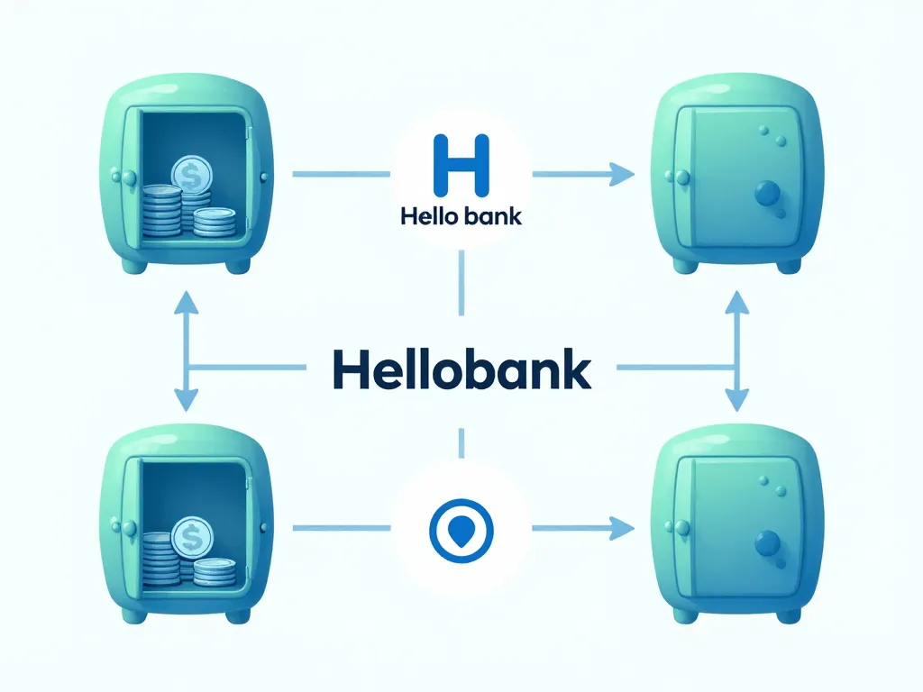 hello bank compte à terme, diagramme produits épargne