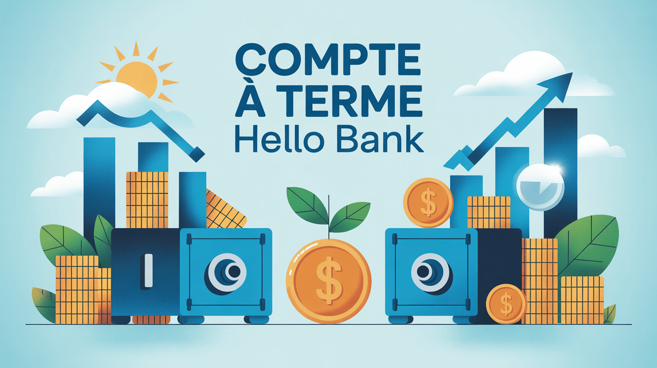 hello bank compte à terme, illustration placement sécurisé