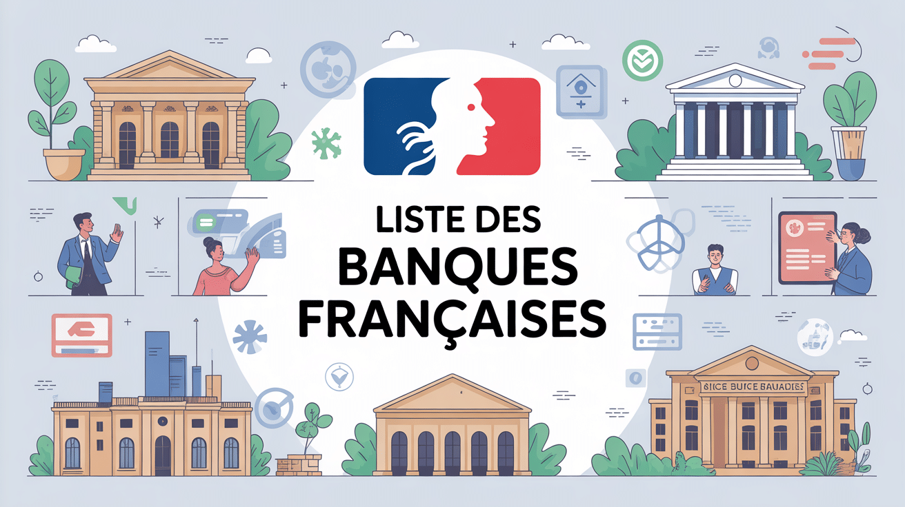 illustration liste des banques francaise panorama
