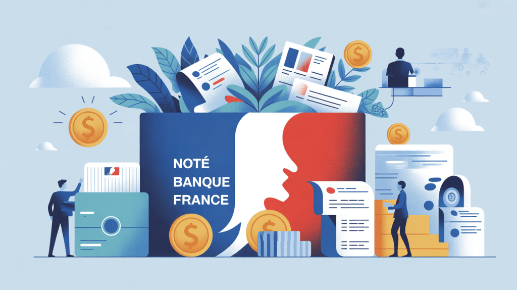 note banque de france illustration fonctionnement impact