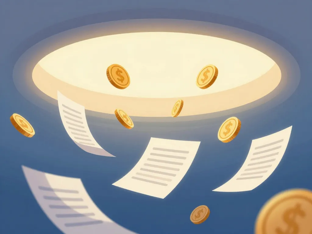 comprendre plafond non utilisé pour les revenus illustration abstraite