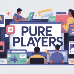 Pur player définition, illustration médias en ligne et e commerce, digital