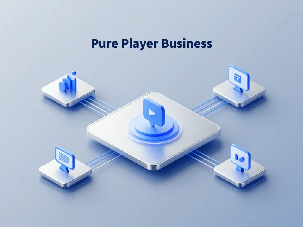 pures players définition infographie business pure player