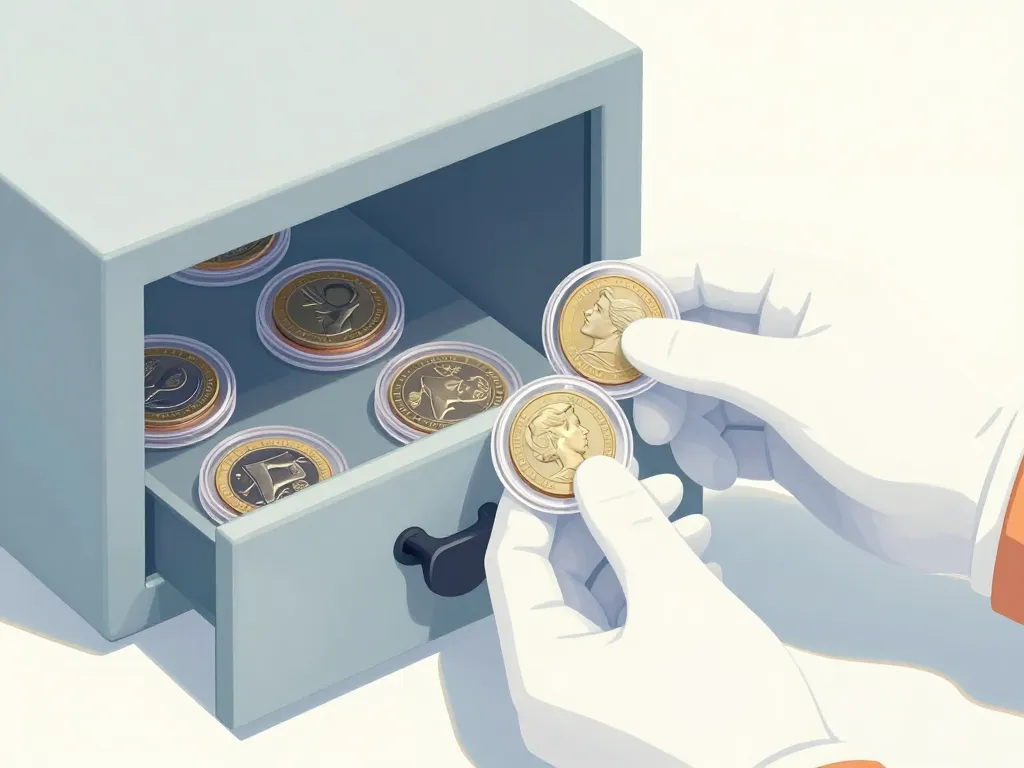 que valent les pièces de la monnaie de paris, bonnes pratiques conservation revente