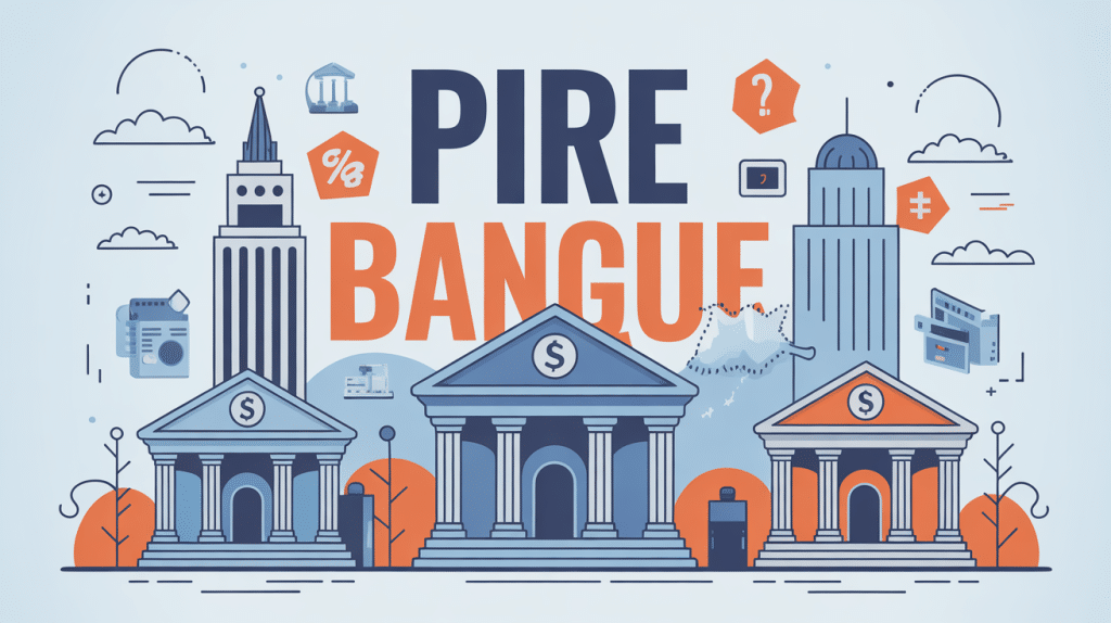 quel est la pire banque illustration choix bancaire