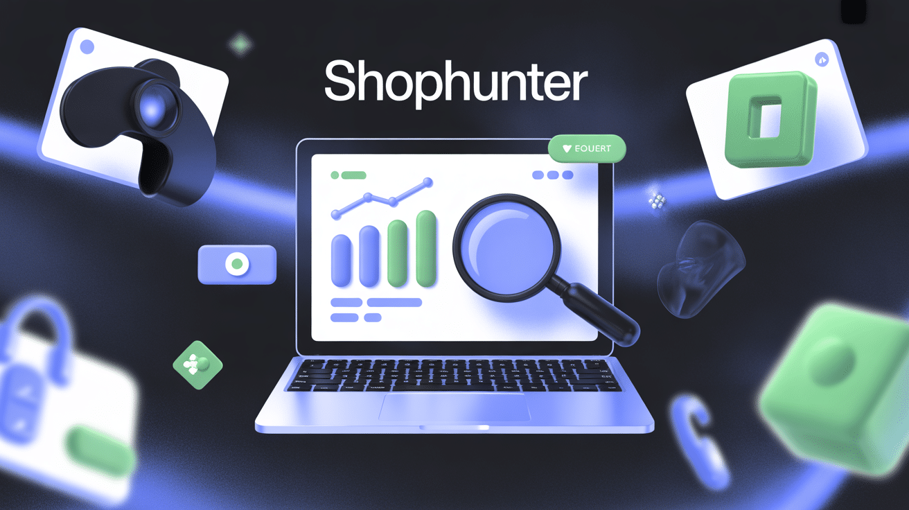 shophunter illustration outil ecommerce produits gagnants
