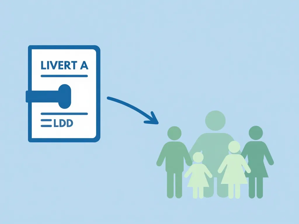 diagramme succession livret a et ldd transition héritiers