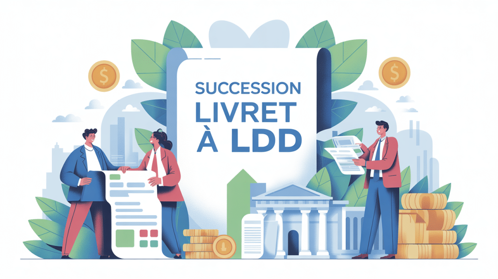 illustration succession livret a et ldd gestion héritiers
