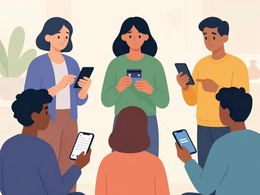 Scène utilisation quotidienne banque millennium en france