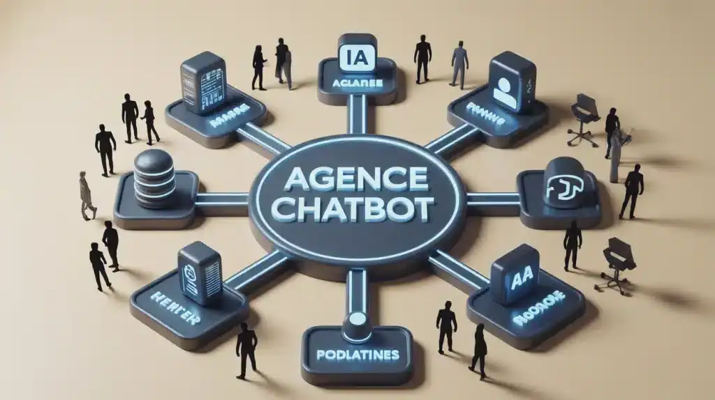Agence chatbot pour déploiement IA conversationnelle en entreprise