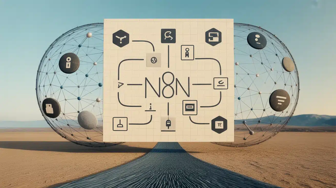 Illustration n8n : automatisation et souveraineté des données