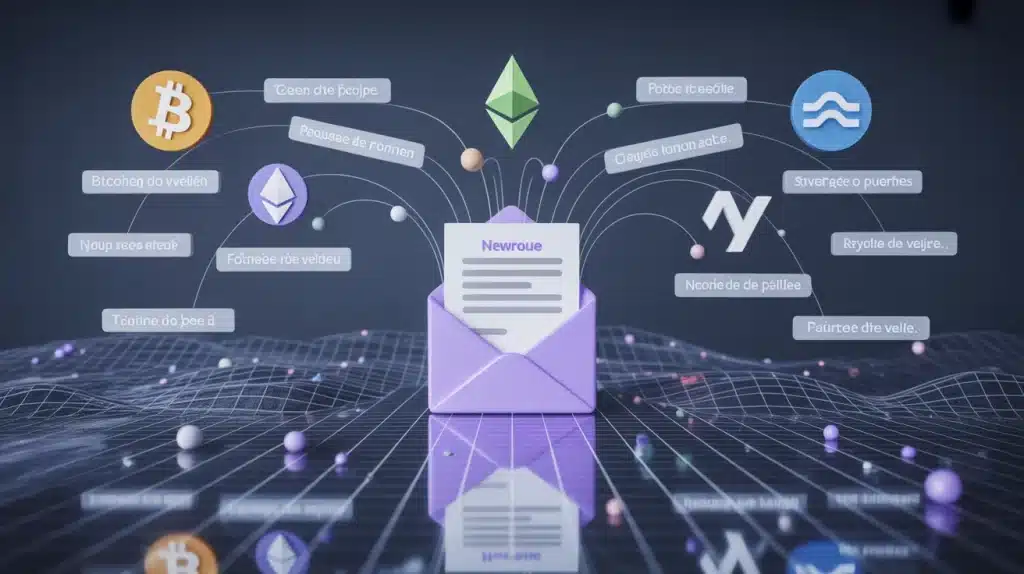 Newsletter crypto pour une veille claire et actionnable