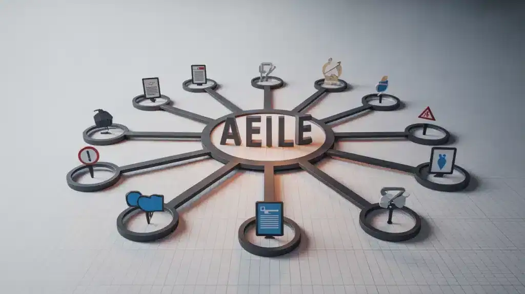 Illustration de veille stratégique pour analyser et diffuser des informations