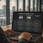 ordinateur portable pour travailler consultant open space
