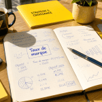 calcul du taux de marque sur bureau dirigeant