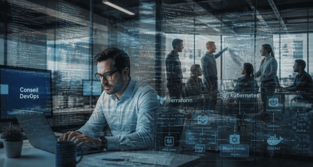 Conseil DevOps consultant infrastructure cloud