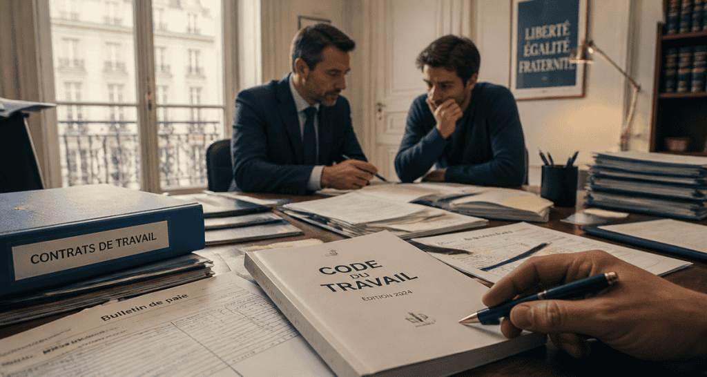 Conseil droit travail salarié agent administratif