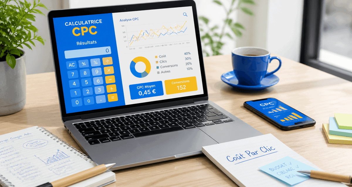 CPC marketing calculatrice graphique