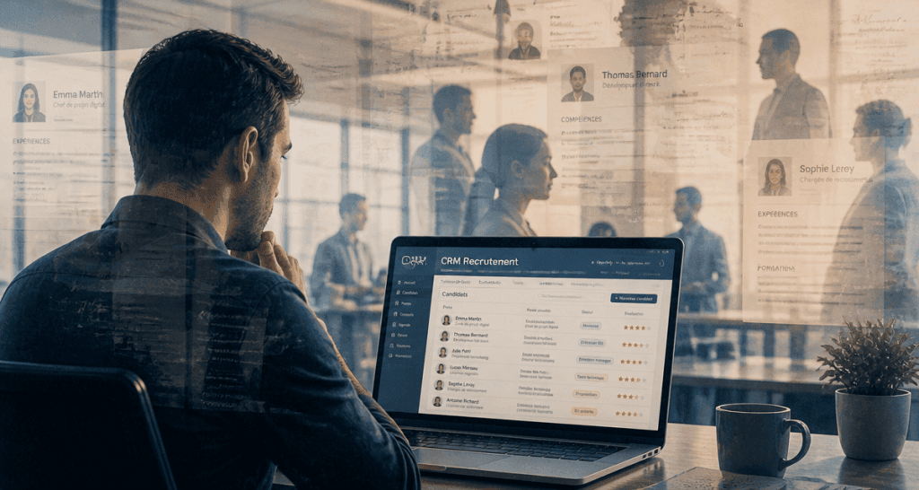 crm recrutement recruteur profils candidats