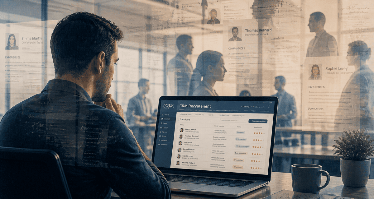 crm recrutement recruteur profils candidats