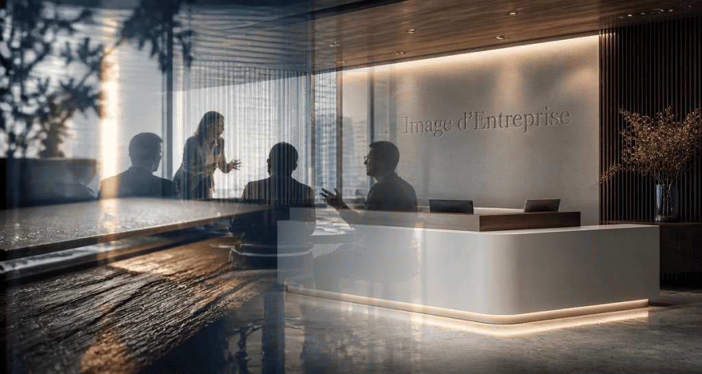 entreprise image moderne accueil
