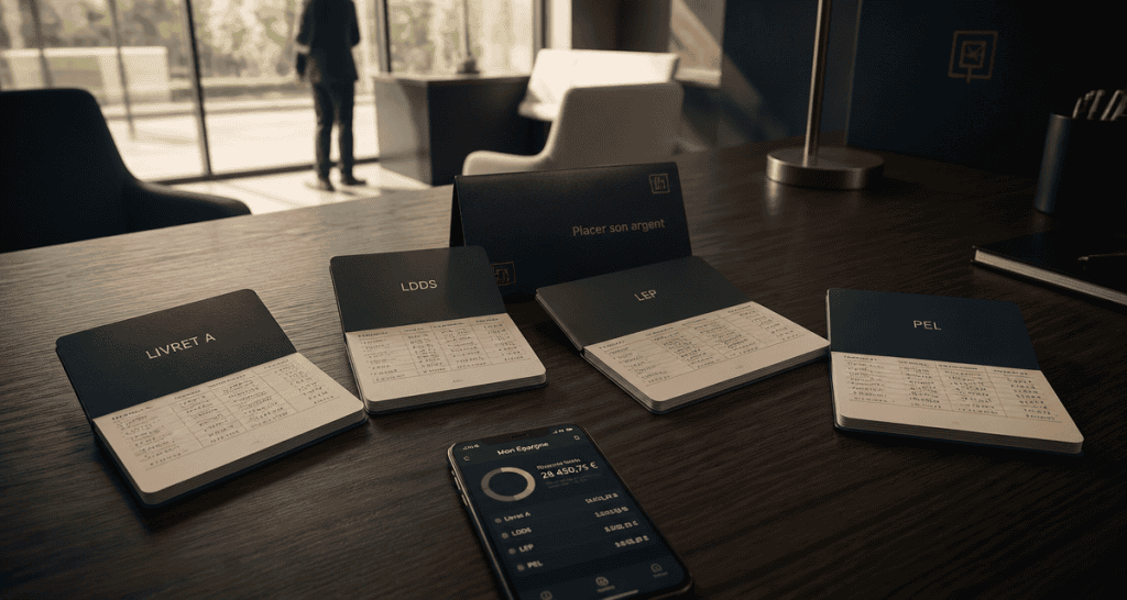 Meilleur banque pour placer son argent avec livrets bancaires et smartphone