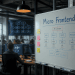 Développeurs travaillant sur micro frontend