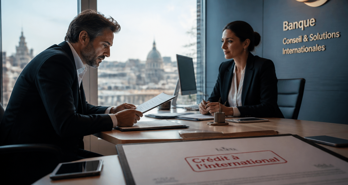 quelle banque étrangère prête aux français homme dossier