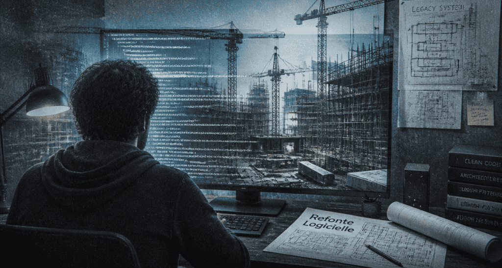 refonte logiciel développeur chantier reconstruction