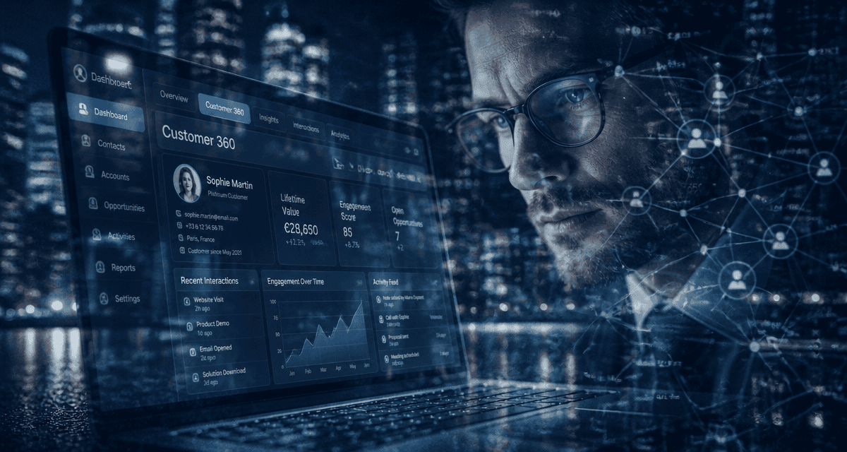 salesforce c est quoi interface crm laptop
