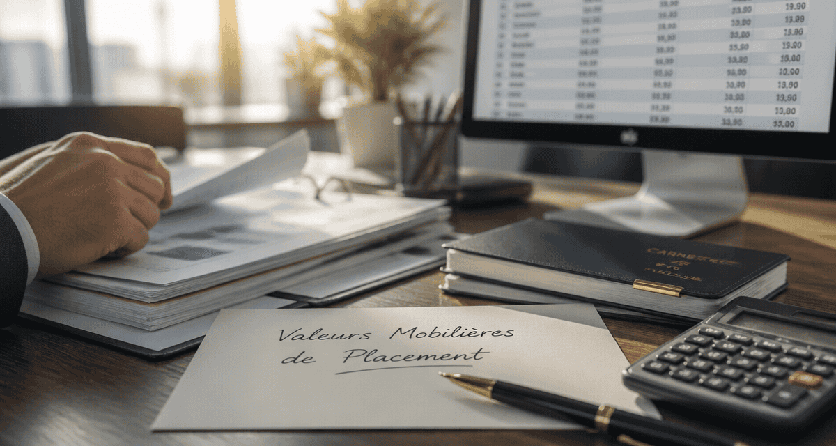 valeur mobiliere de placement documents comptables