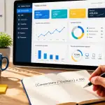 comment calculer un taux de transformation sur carnet et écran