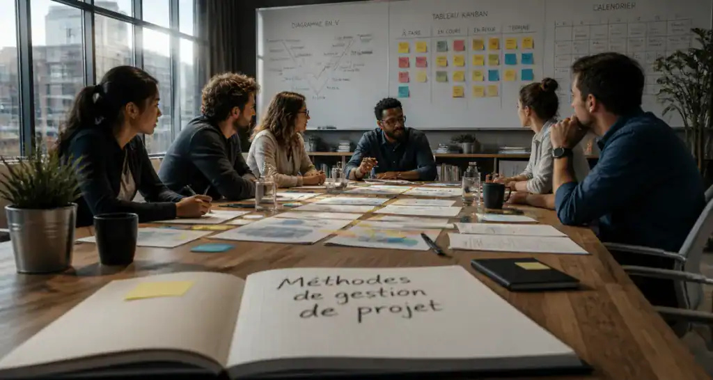 methode gestion de projet chefs projet salle réunion