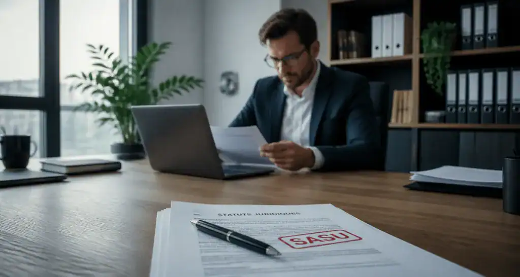 sasu forme juridique entrepreneur seul au bureau
