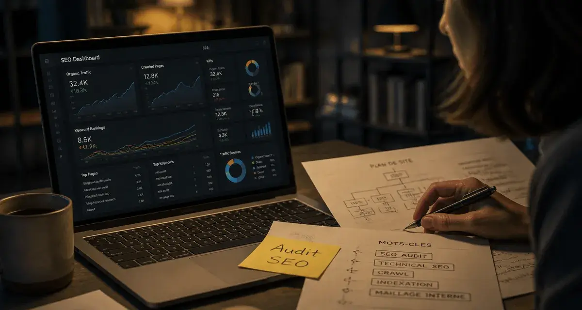 Services for SEO : audit SEO et KPIs