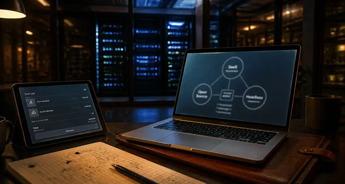 Solutions e commerce : SaaS, Open Source, Headless