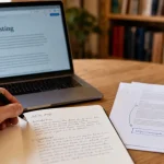 Guest posting : backlinks et carnet sur table