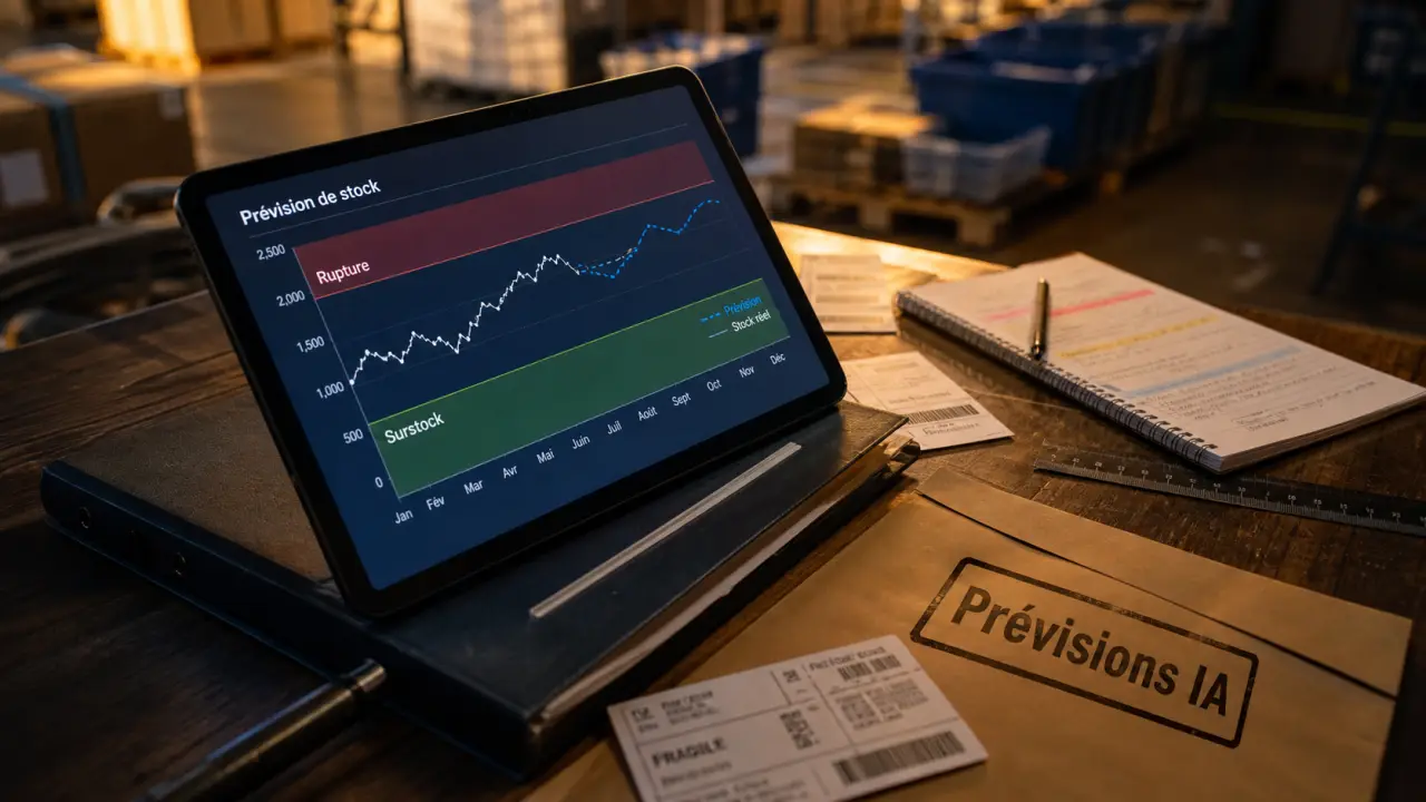 ia pour la gestion prévisionnelle des stocks : éviter ruptures et surstock